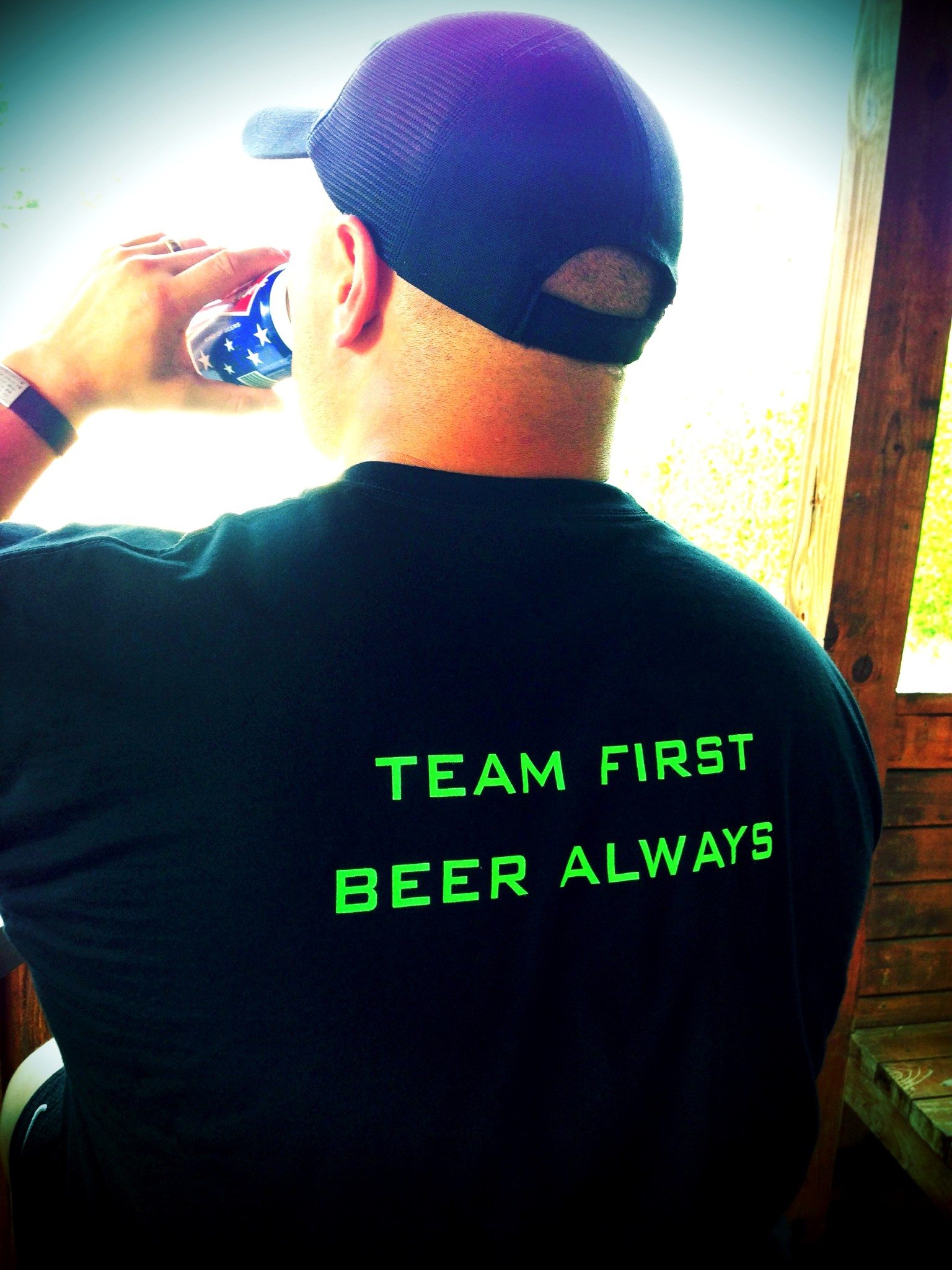 team beer shirt